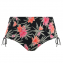 Elomi Swim Dark Tropics Hoog Bikinibroekje Black