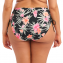 Elomi Swim Dark Tropics Hoog Bikinibroekje Black