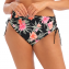 Elomi Swim Dark Tropics Hoog Bikinibroekje Black