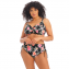 Elomi Swim Dark Tropics Hoog Bikinibroekje Black