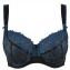 Aubade Femme Charmeuse Full Cup BH Blue Velvet