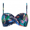 Cyell Hamptons Bandeau Multiway Bikinitop Blauw Tropical