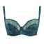 Panache Jasmine Balconette BH Botanical Teal