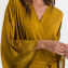 Hanro Lucy Kimono Kelp Gold