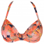 PrimaDonna Swim Melanesia Plunge Bikinitop Coral Flower