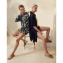 Essenza Natalie Diem Korte Pyjamabroek Night Blue