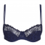 Marie Jo Jane Padded Balconette BH Blue Satiné