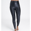 Spanx Faux Leather Quilted Legging Very Black