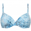 Cyell Sahara Blue Push-up Bikinitop Blauw 