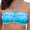 Freya Swim Seascape Voorgevormde Bandeau Bikinitop Blue Lagoon
