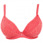 Freya Soiree Lace Plunge BH Coral