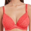 Freya Soiree Lace Plunge BH Coral
