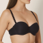 Marie Jo Tom strapless BH charbon