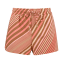 Annadiva Swim Stripe Lurex Short Caramel