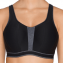 PrimaDonna Sport The Sweater Voorgevormde Sport BH Zwart
