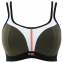 Panache Sport Voorgevormde Sport BH Zonder Beugels Khaki Multi