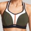 Panache Sport Voorgevormde Sport BH Zonder Beugels Khaki Multi