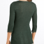 Hanro Woolen Lace Shirt Met Driekwart Mouwen Green Marble