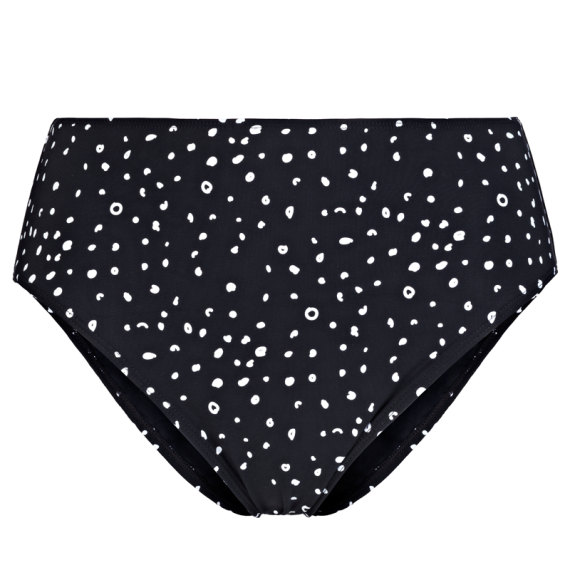 Annadiva Swim Dots Of Summer Hoog Bikinibroekje Black