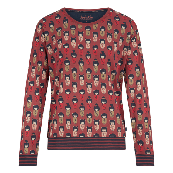 Namaste Pyjamashirt Met Lange Mouwen