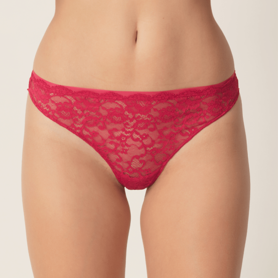 Marie Jo Color Studio Lace String Persian Red