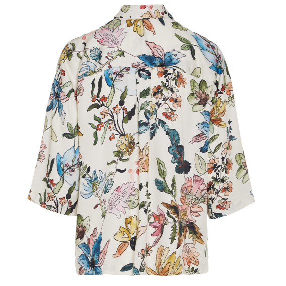 Essenza Dionne Fauve Pyjamashirt Antique White