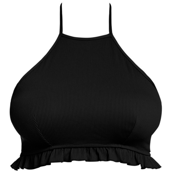 Freya Swim Nouveau High-Neck Bikinitop Black