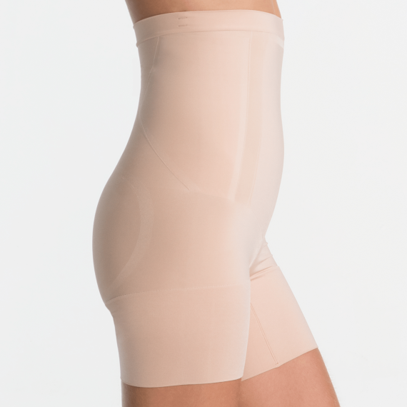 Spanx Oncore High Waisted Mid Thigh Short Nude