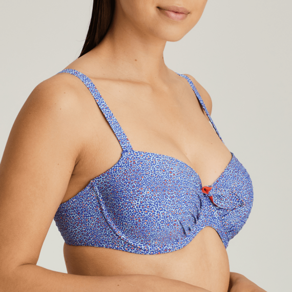 PrimaDonna Swim Jacaranda Voorgevormde Balconette Bikinitop Blue Nomad