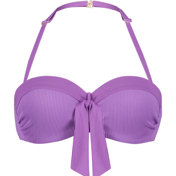 Klap eend Ingang Cyell Purple Rain Bandeau Bikinitop | Annadiva