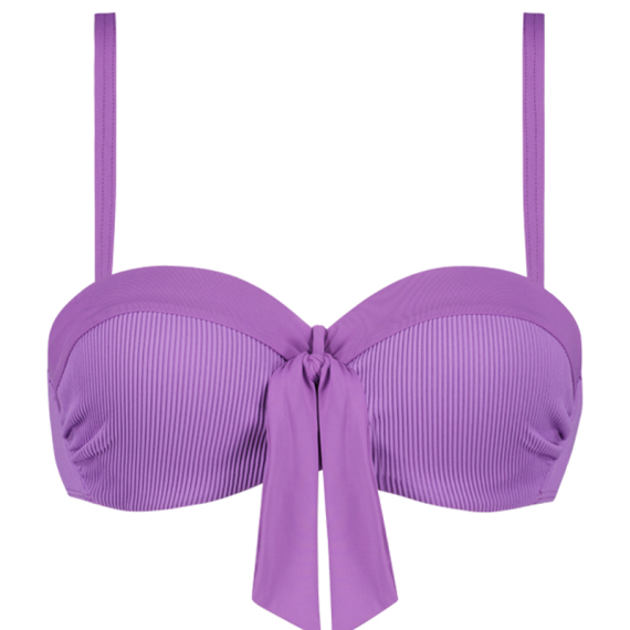 Klap eend Ingang Cyell Purple Rain Bandeau Bikinitop | Annadiva