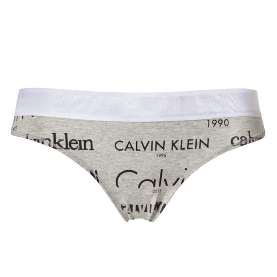 Calvin Klein Slip Met Tekst Grijs
