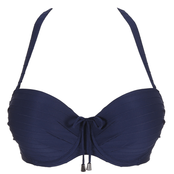 PrimaDonna Swim Sherry Voorgevormde Strapless Bikinitop Sapphire Blue