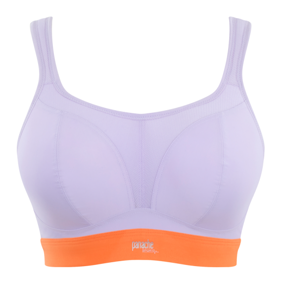 Panache Sport Voorgevormde Sport BH Zonder Beugels Lilac Orange