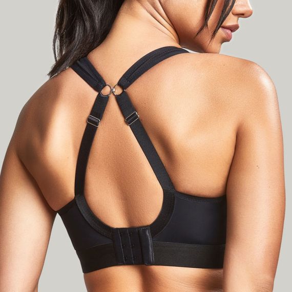 Panache Sport Boundless Voorgevormde Sport BH Zonder Beugels Black