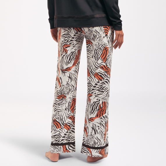 Cyell Sleepwear Zebra Lange Pyjamabroek Zebraprint